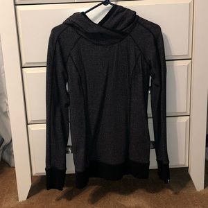 Black/grey Lululemon sweatshirt